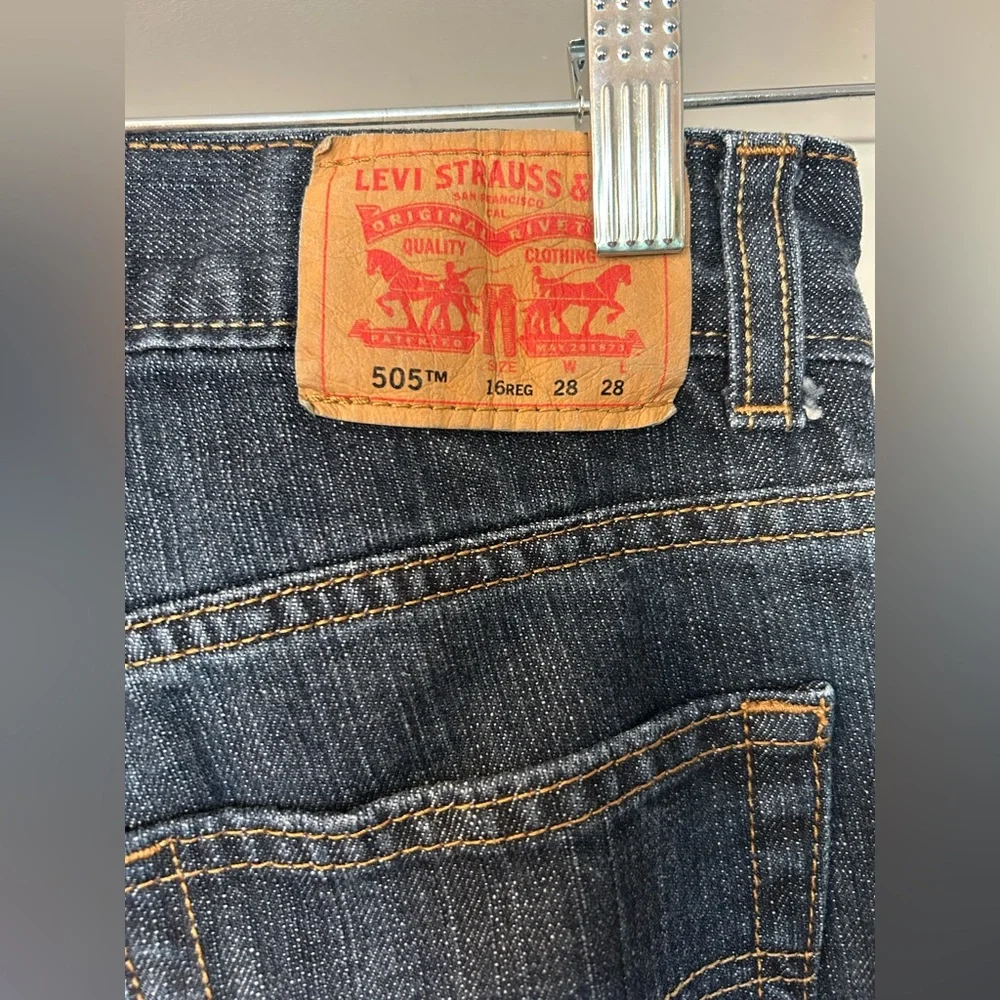 Levi’s 505 jeans. Boys 10